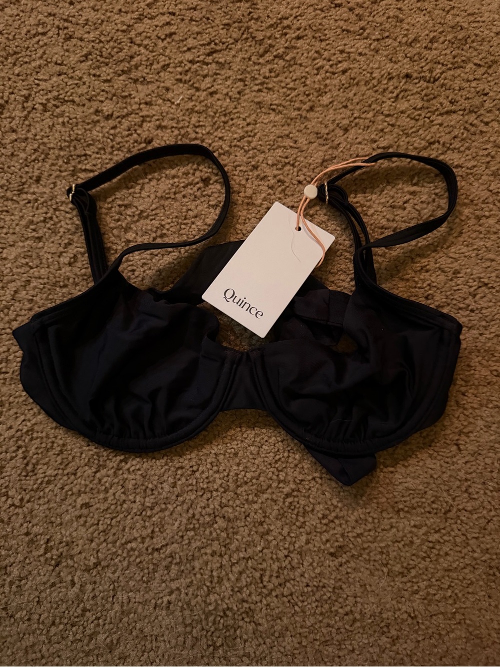 Quince Italian Demi Bikini Top - Picture 3 of 4